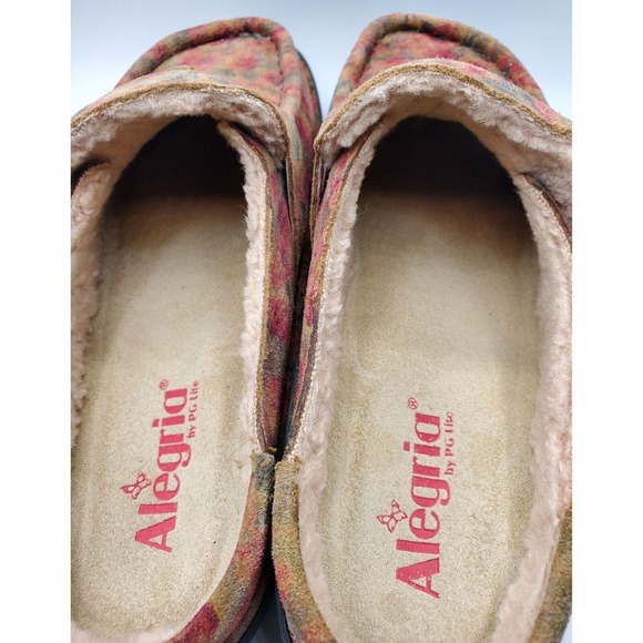 Alegria Women's Brigid Leather Slip-On Shoe - Cognac & Roses, 41M EUC - Picture 5 of 7